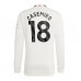Manchester United Casemiro #18 3rd Dres 2023-24 Dlouhým Rukávem